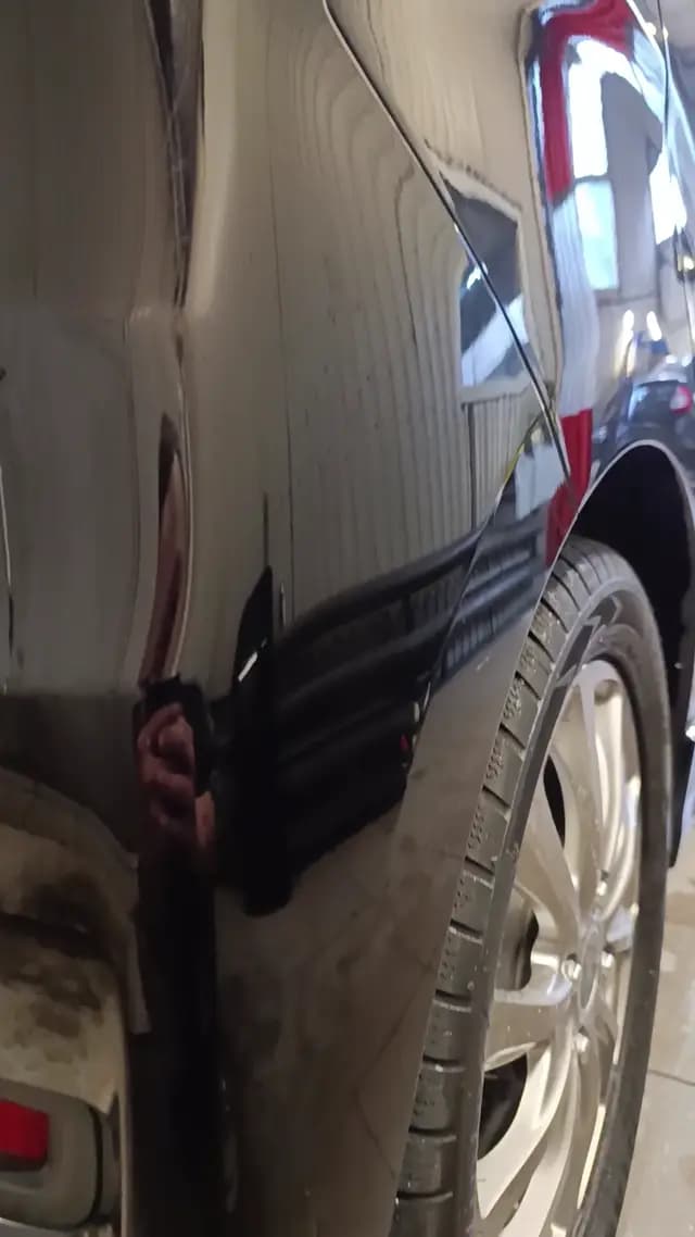 Honda Wagon N. Видео кузовного ремонта